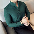 Camisa social masculina verde - Estilo Man