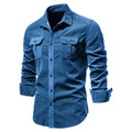 Camisa de Veludo Masculina